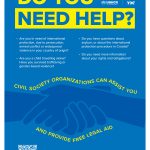A poster for those seeking international protection and a list of civil society organizations that provide services to people in need of protection have been created